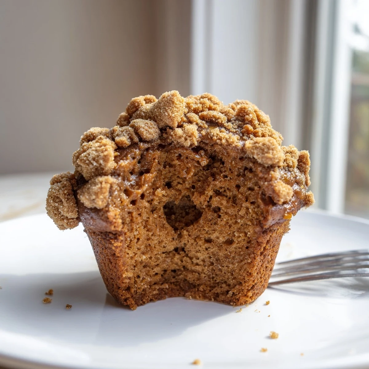 Maple Ginger Snap Muffins
