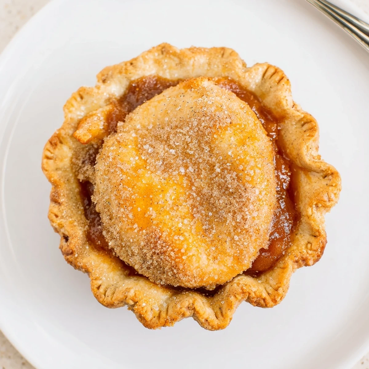 Warm Apple Butter Chai Pie Cookies with flaky crust and spiced aroma perfect for fall.