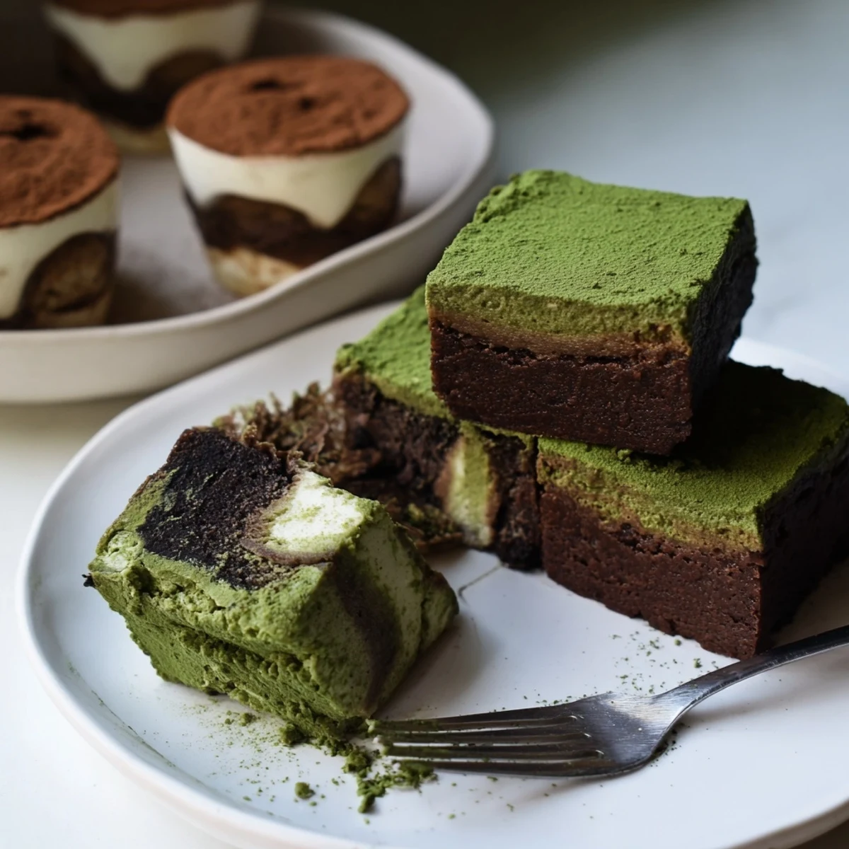 Indulge in creamy chai tiramisu layered with ladyfingers for a fusion twist.