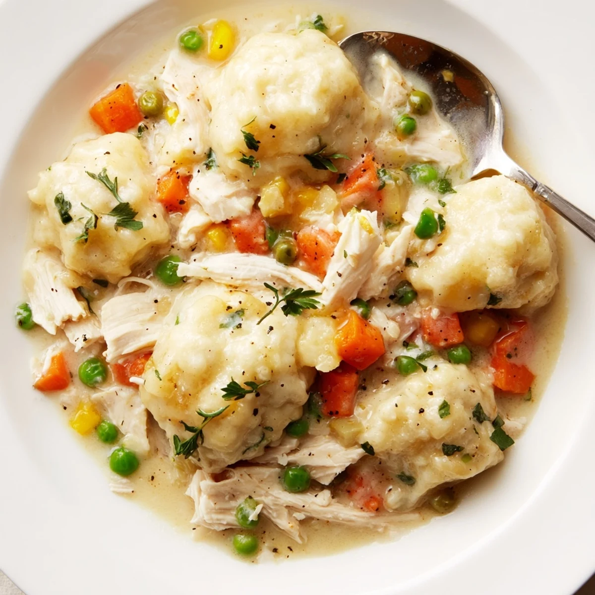 Chicken Dumplings Casserole