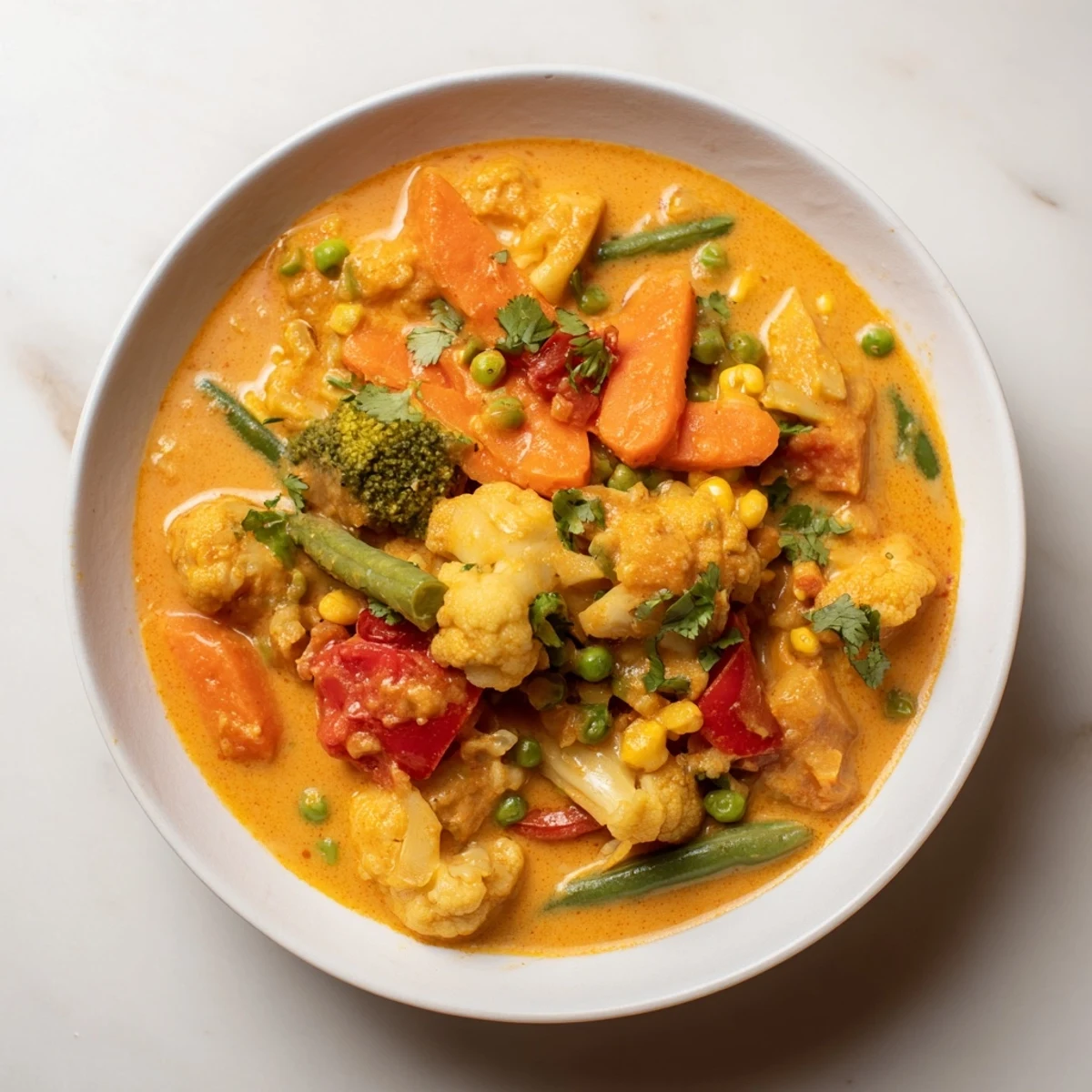 Veggie Coconut Curry Delight