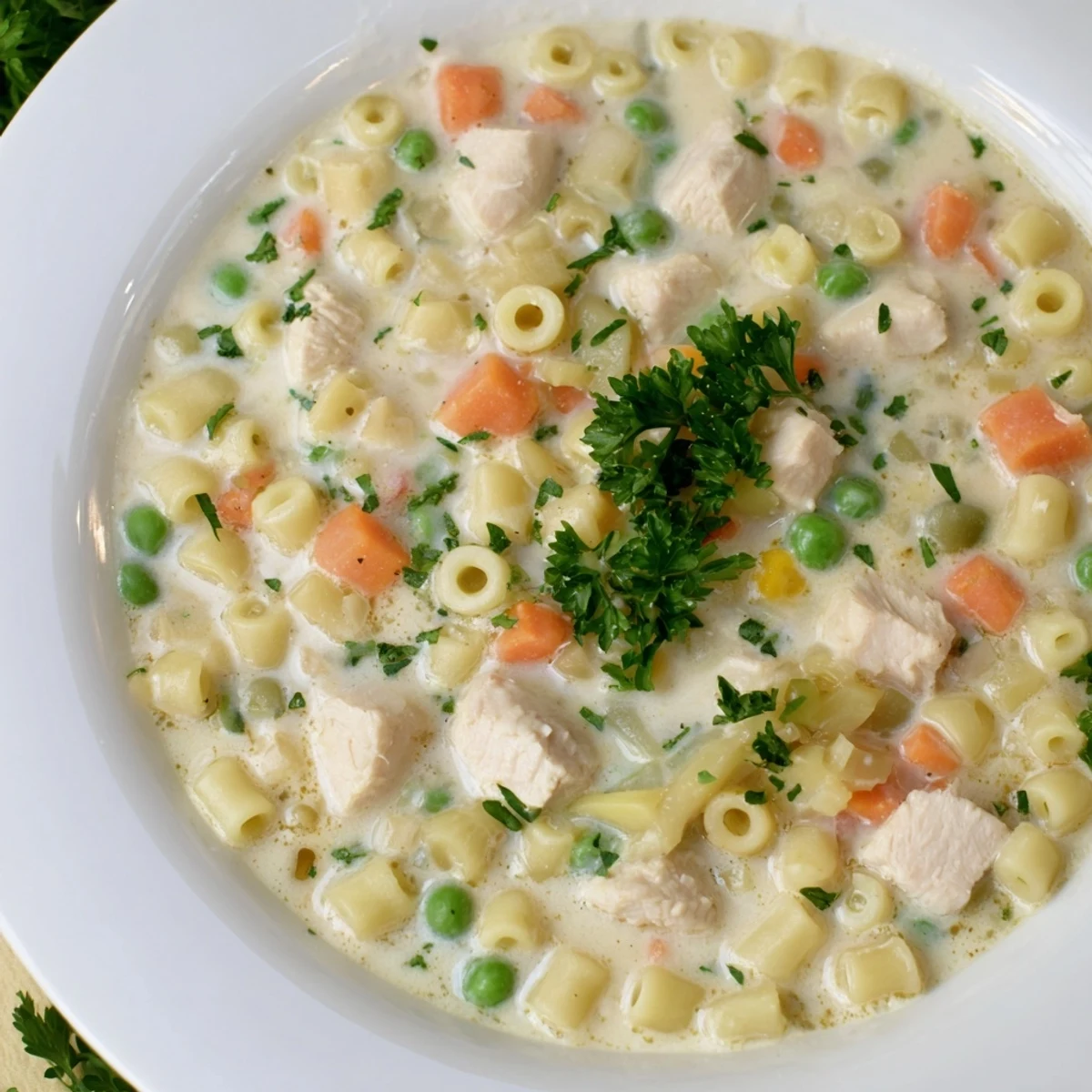 Chicken Pot Pie Pasta