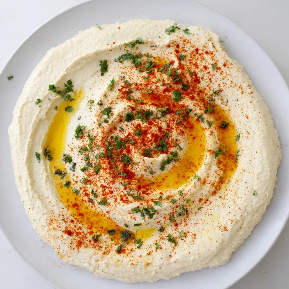 Levantine Hummus Plate