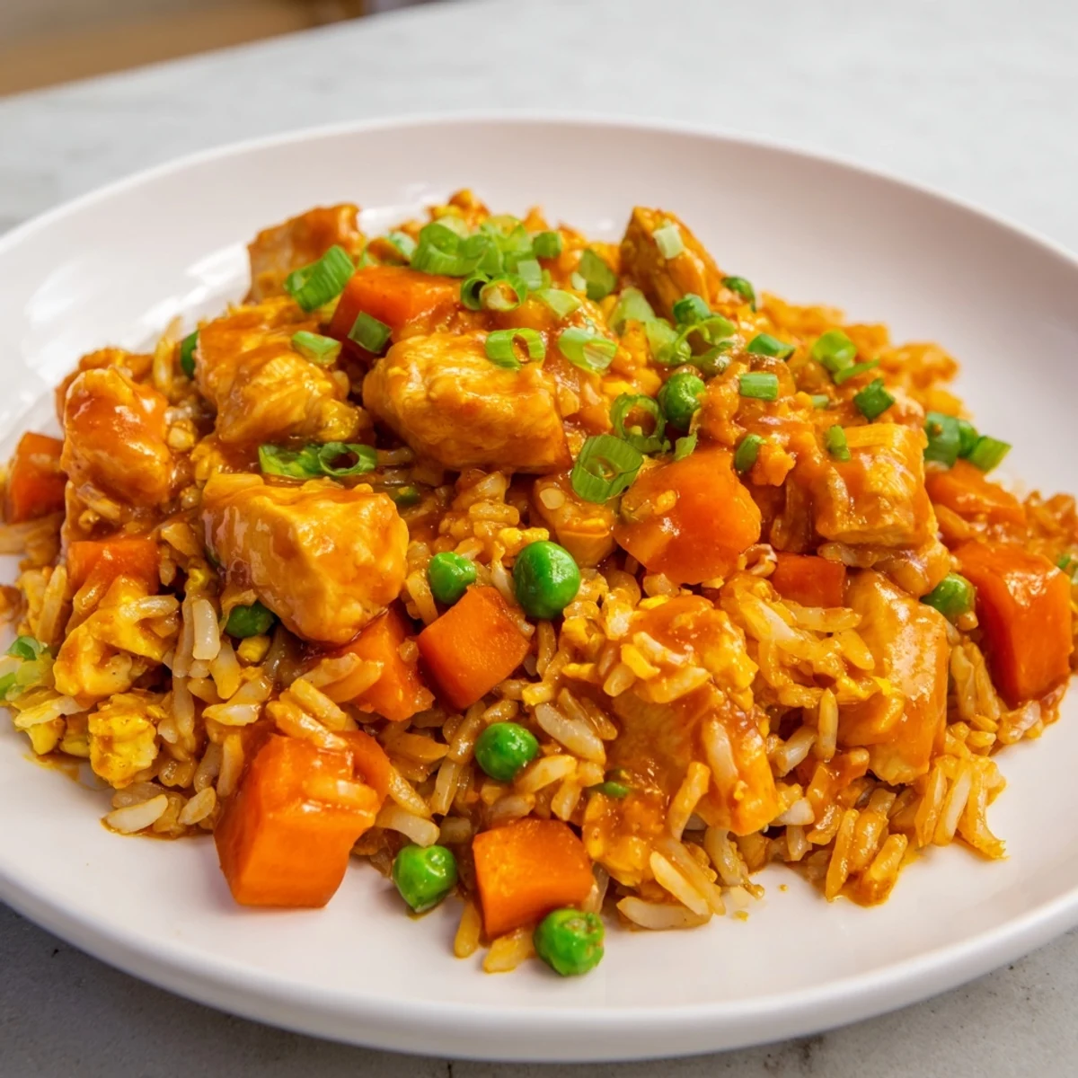 Butter Chicken Fried Rice