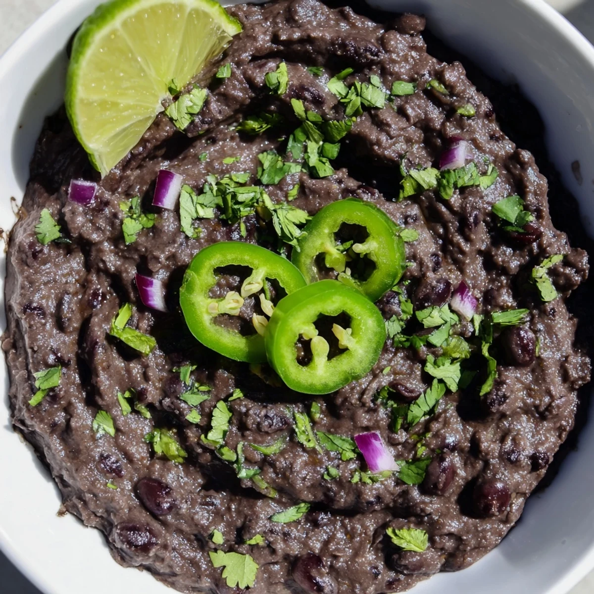Spicy Black Bean Zesty Dip