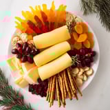 Flickering Fire Log Snack