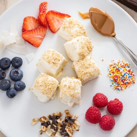 Deconstructed Cheesecake Bites Board