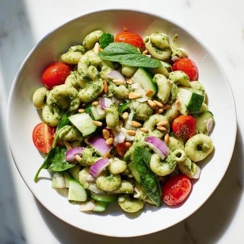 Caesar Pesto Ditalini Salad
