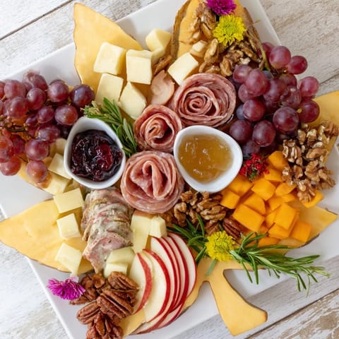 Maple Leaf Grazing Tray