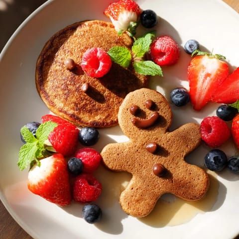 Gingerbread Boy Berry Board