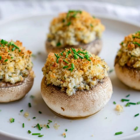 Stuffed Mushroom Caps Ring