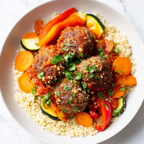 North African Couscous Kefta