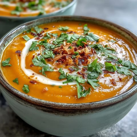Carrot and Coconut Soup