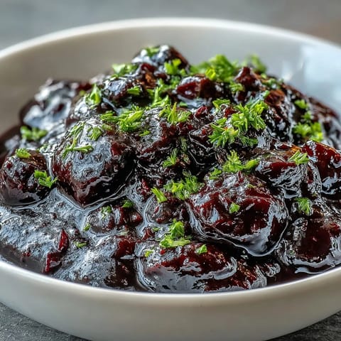 Black Currant and Rosemary Reduction