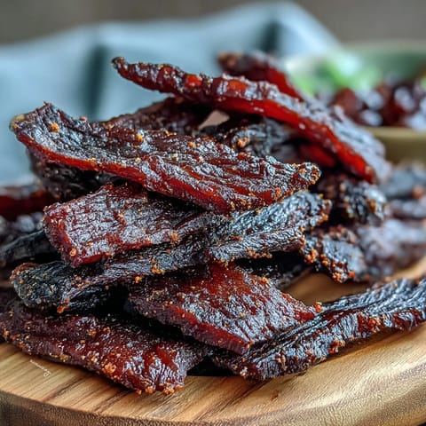 Black Currant Smoky Beef Jerky