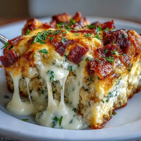 Keto Jalapeño Popper Chicken Casserole with Cauliflower Rice - A creamy, spicy, and cheesy low-carb casserole with tender chicken, bacon, and jalapeños baked to golden perfection.