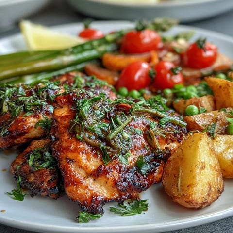 Healthy Easy Sheet Pan Chicken