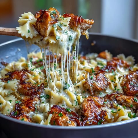 One-Pot French Onion Chicken