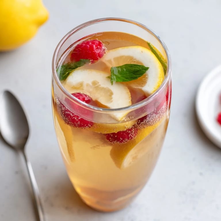 Colorful bottles of fizzy kombucha-style mocktails, perfect for summer gatherings.  