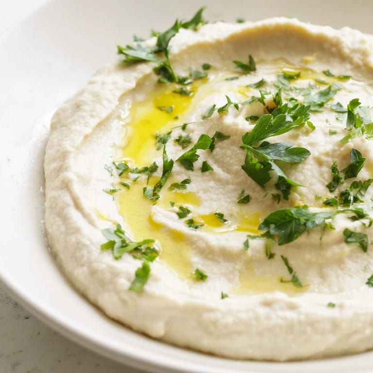 Bright, zesty White Bean Dip, a Mediterranean appetizer, perfect for sharing with friends and family.