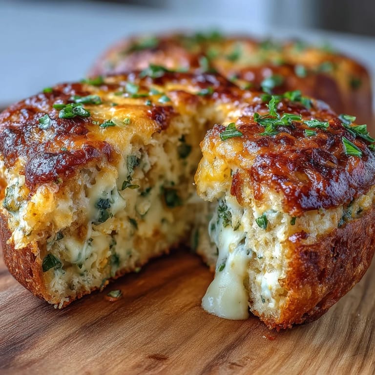 Warm protein-packed bagels bursting with gooey cheddar and diced jalapeños, ready to slice and serve with eggs or avocado.