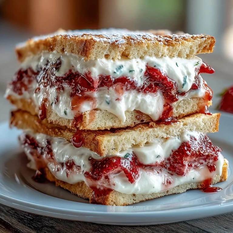 Strawberry Shortcake Cookies with Cream Filling: Soft, tender cookies packed with juicy strawberries and creamy vanilla filling for a nostalgic treat.